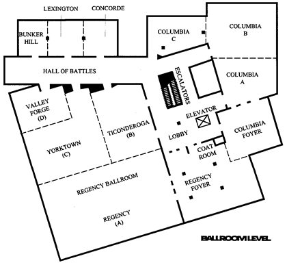 Ballroom Level Floor Plan